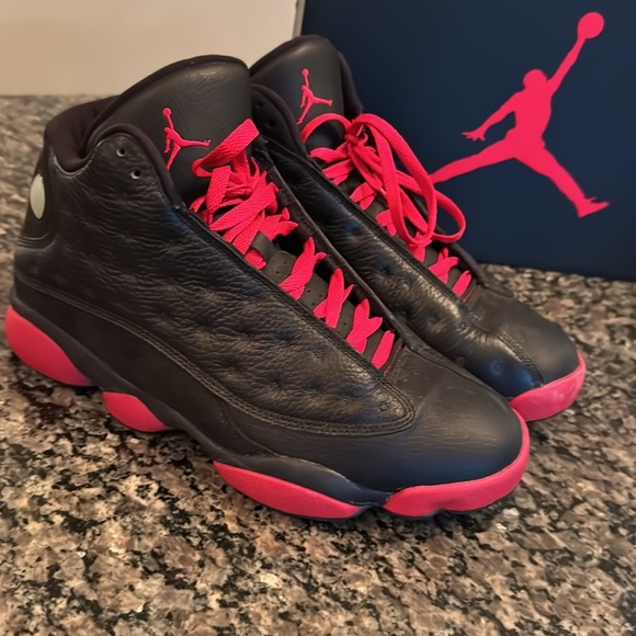 Air Jordan retro 13 Dirty bred Red black cat playoffs Sneakers EUC 10.5 - Picture 3 of 17